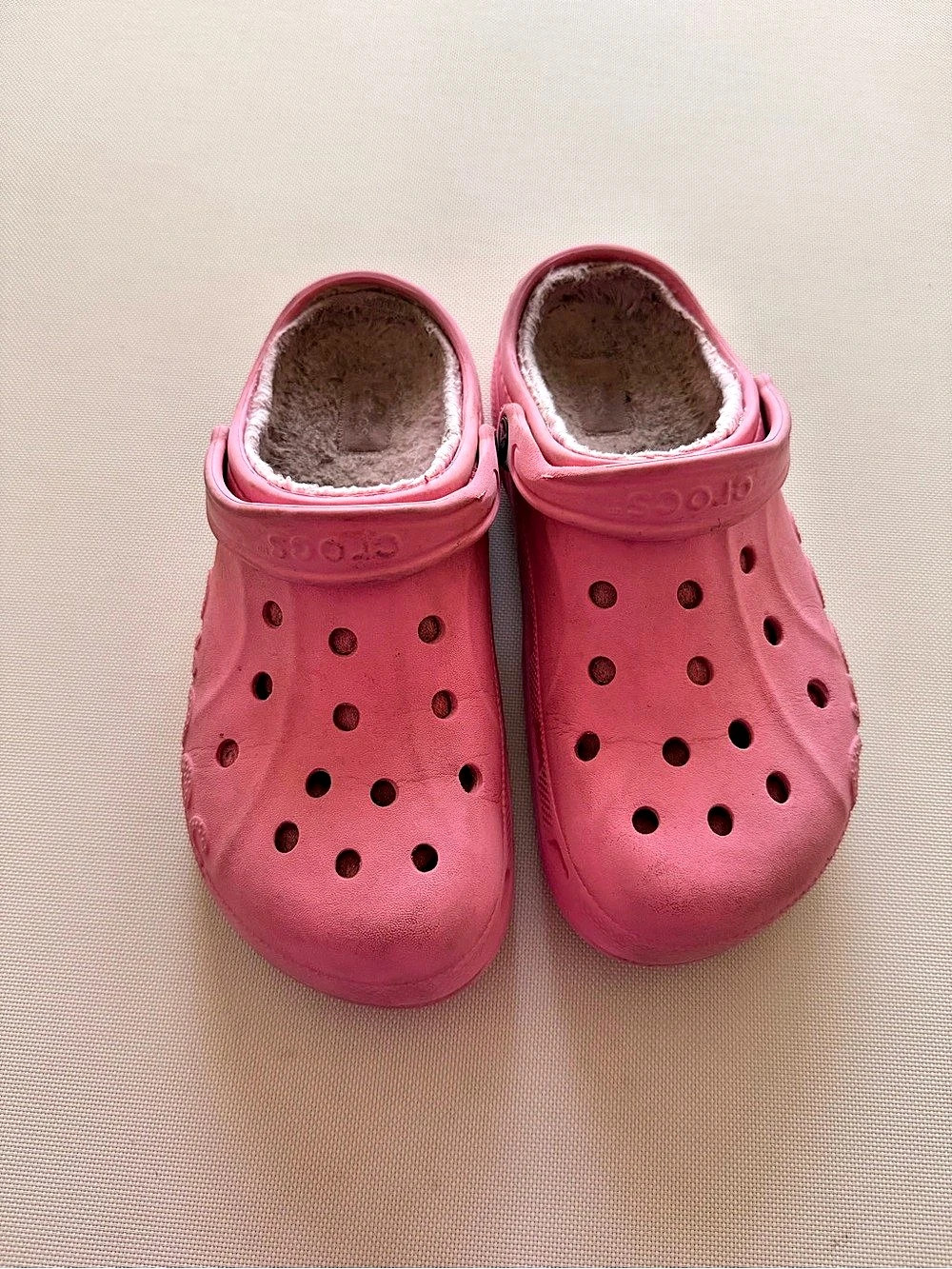 Crocs Classic Lined Clog Pink US 10